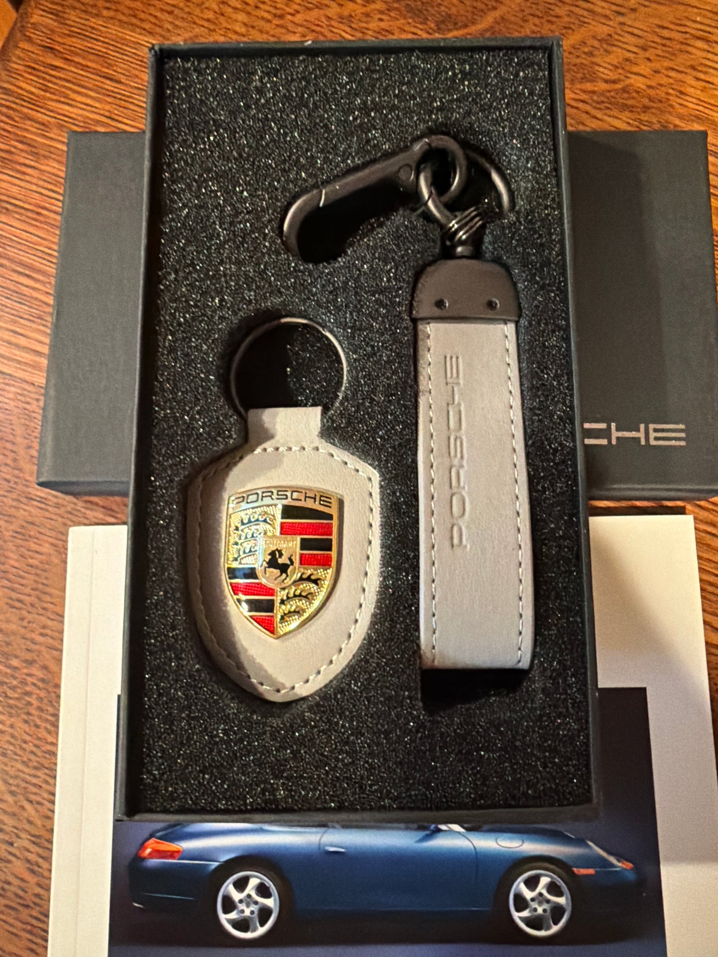 Porsche Duo Chalk Gray Key Chain’s Set