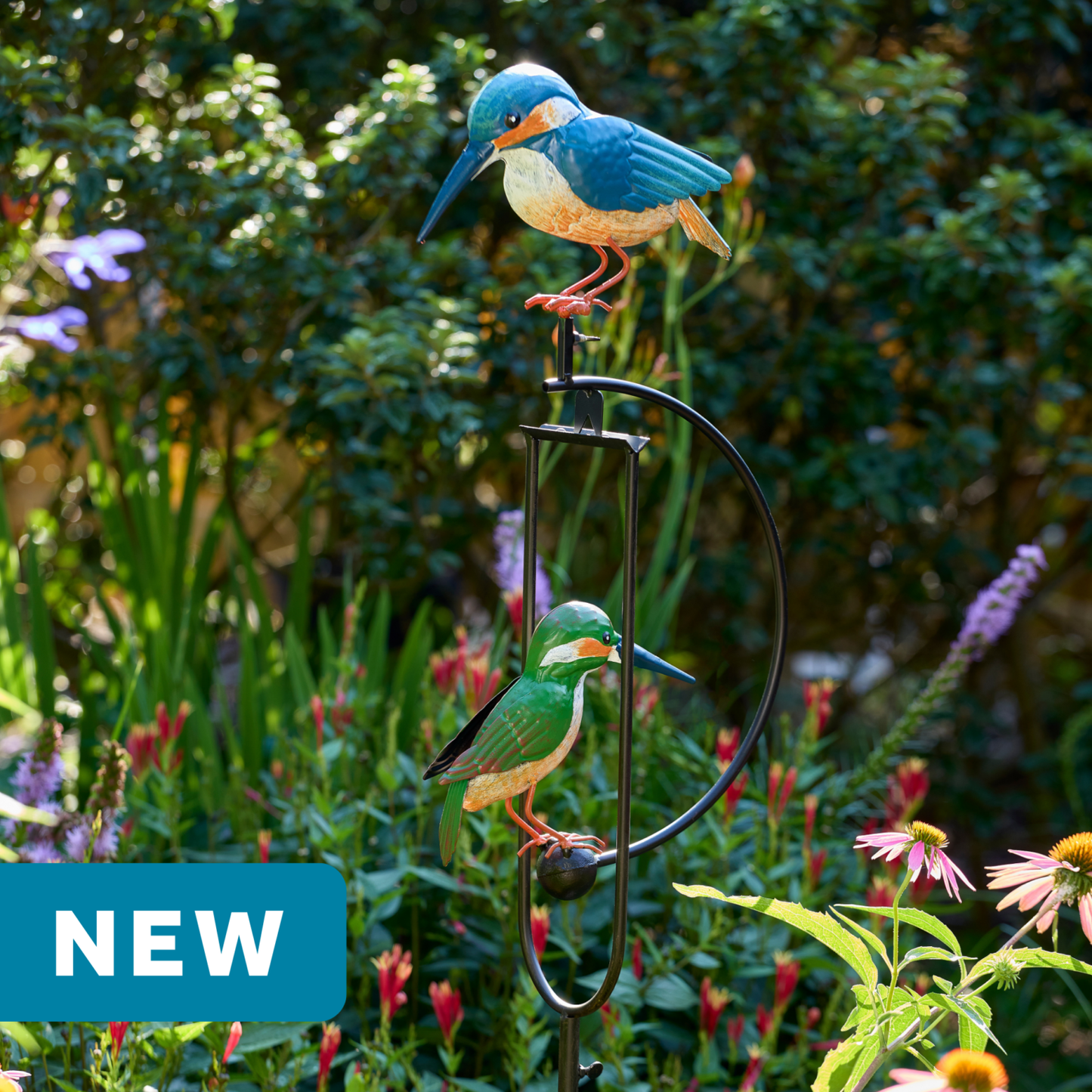 Blue and Green Hummingbird balance rocker￼