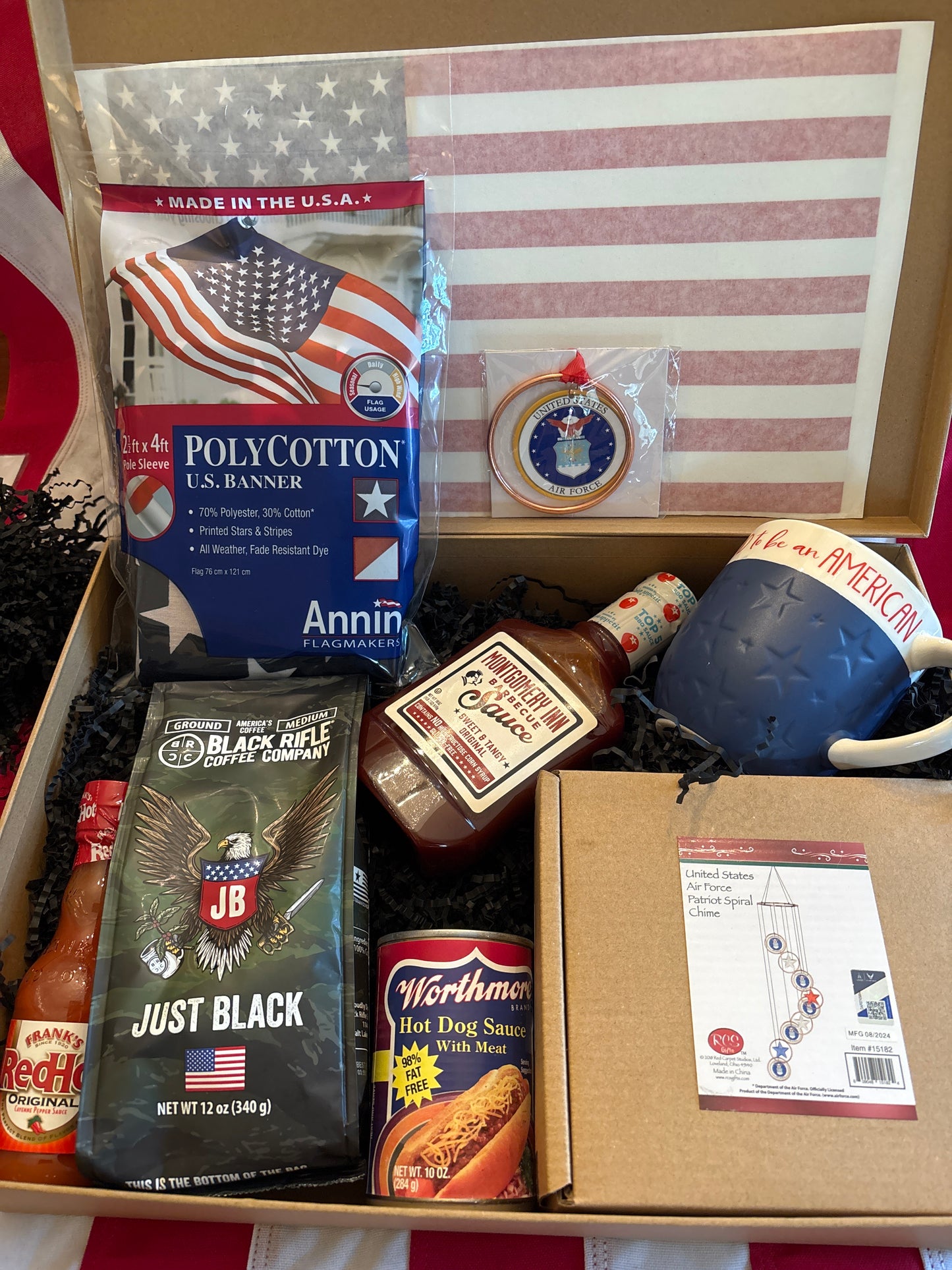 Happy Birthday🇺🇸,USA Air Force Commemorative Gift box Retired or Active service members 🙏🏻