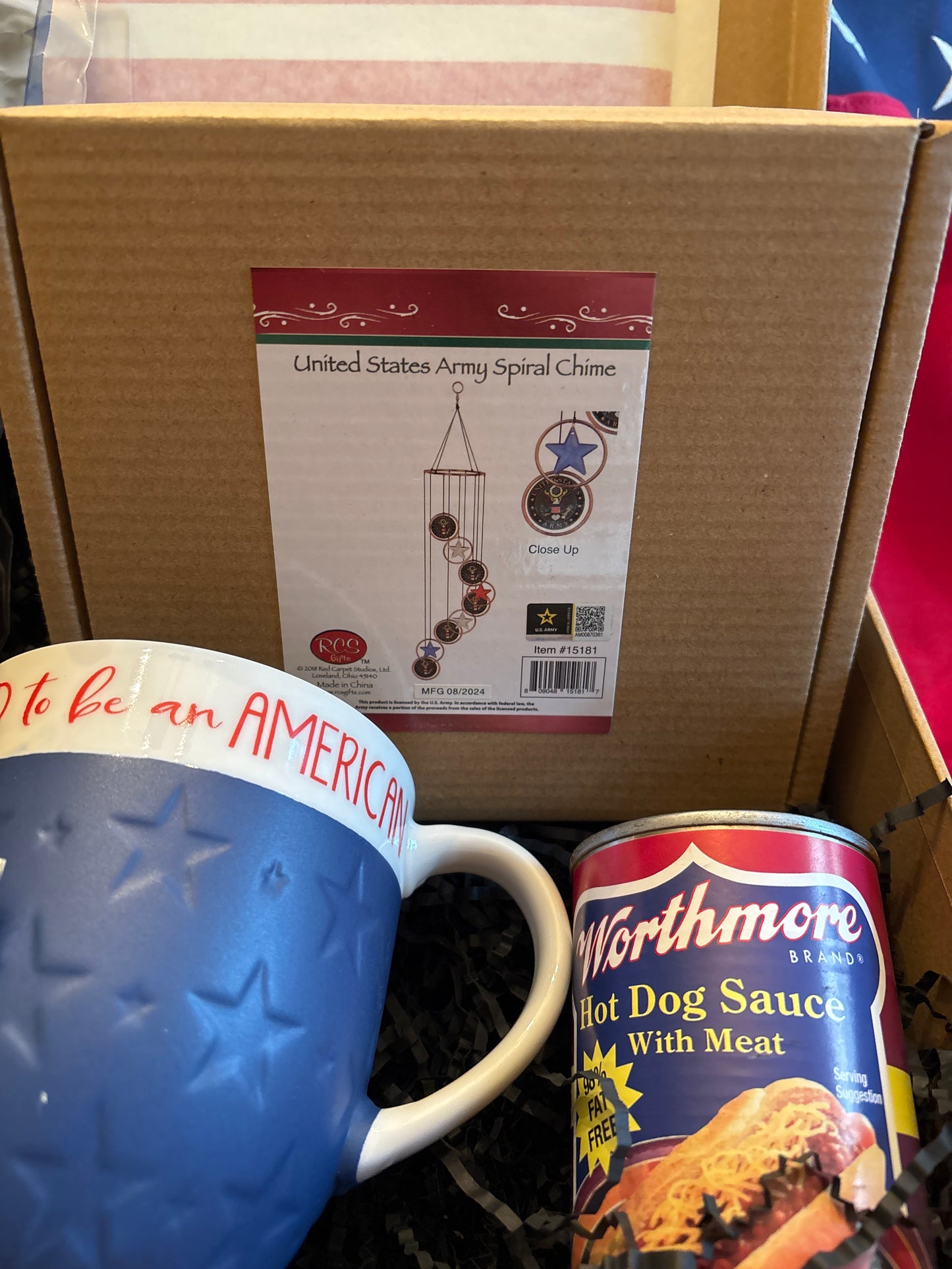 American🇺🇸 HERO’S Active Military and Veteran’s USA Gift bag