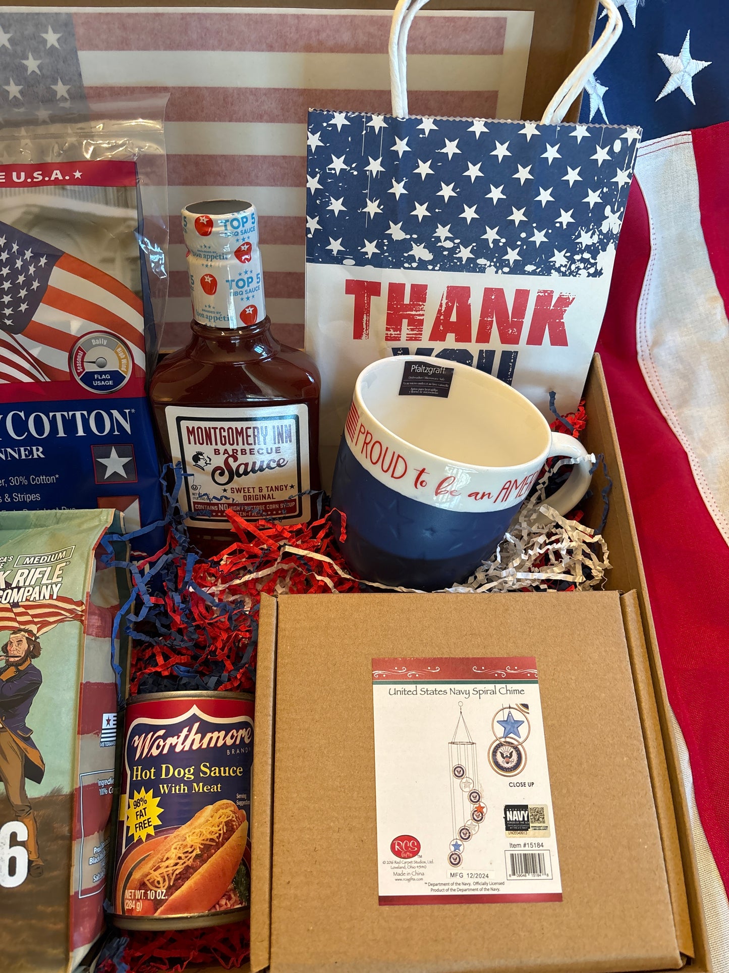 Happy Birthday🇺🇸 USA, NAVY Commemorative Gift box Retired or Active service members 🙏🏻