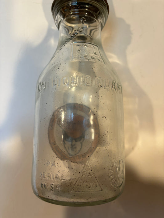 Vintage Oilzum Motor Oil Bottle