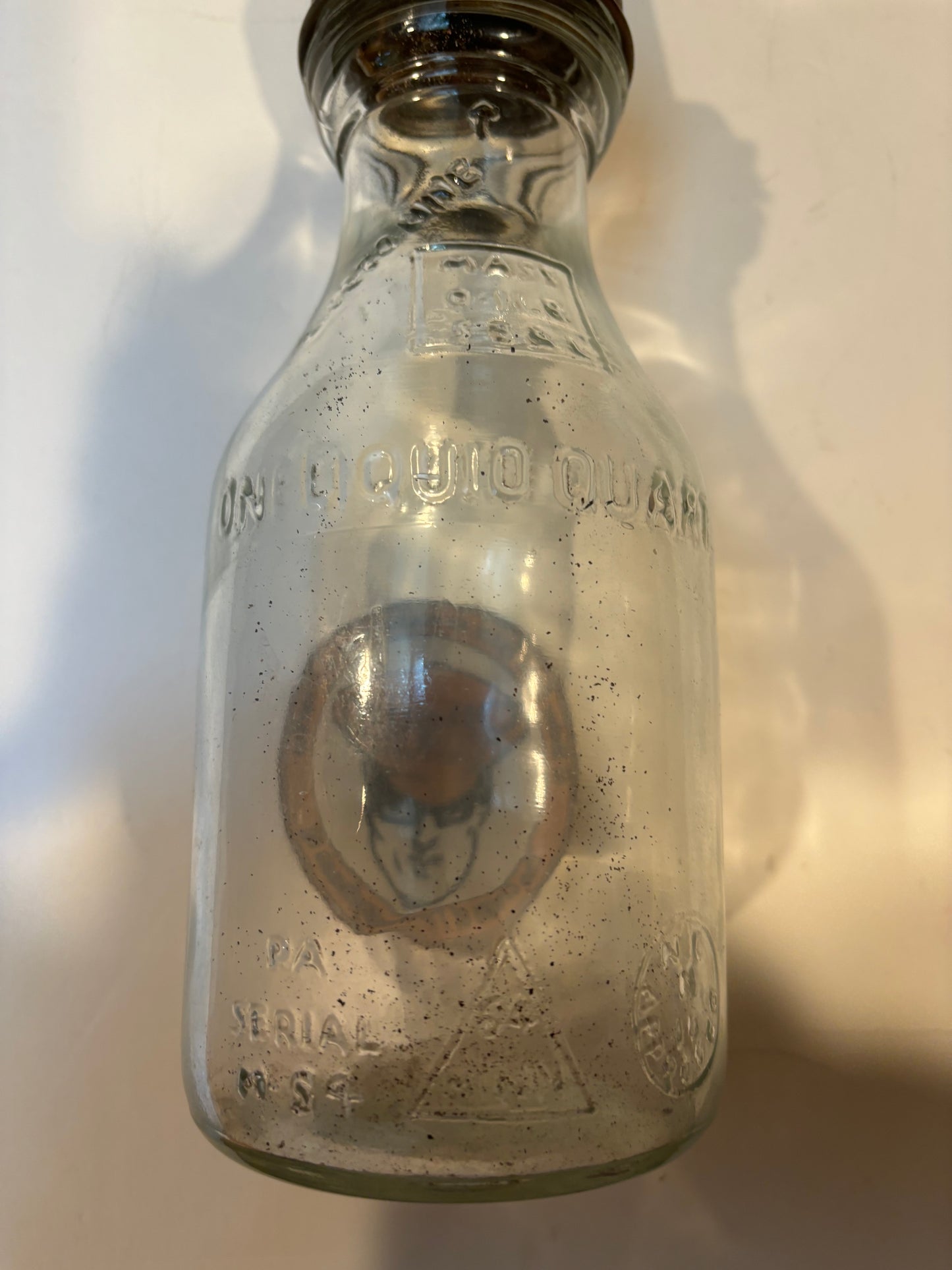 Vintage Oilzum Motor Oil Bottle