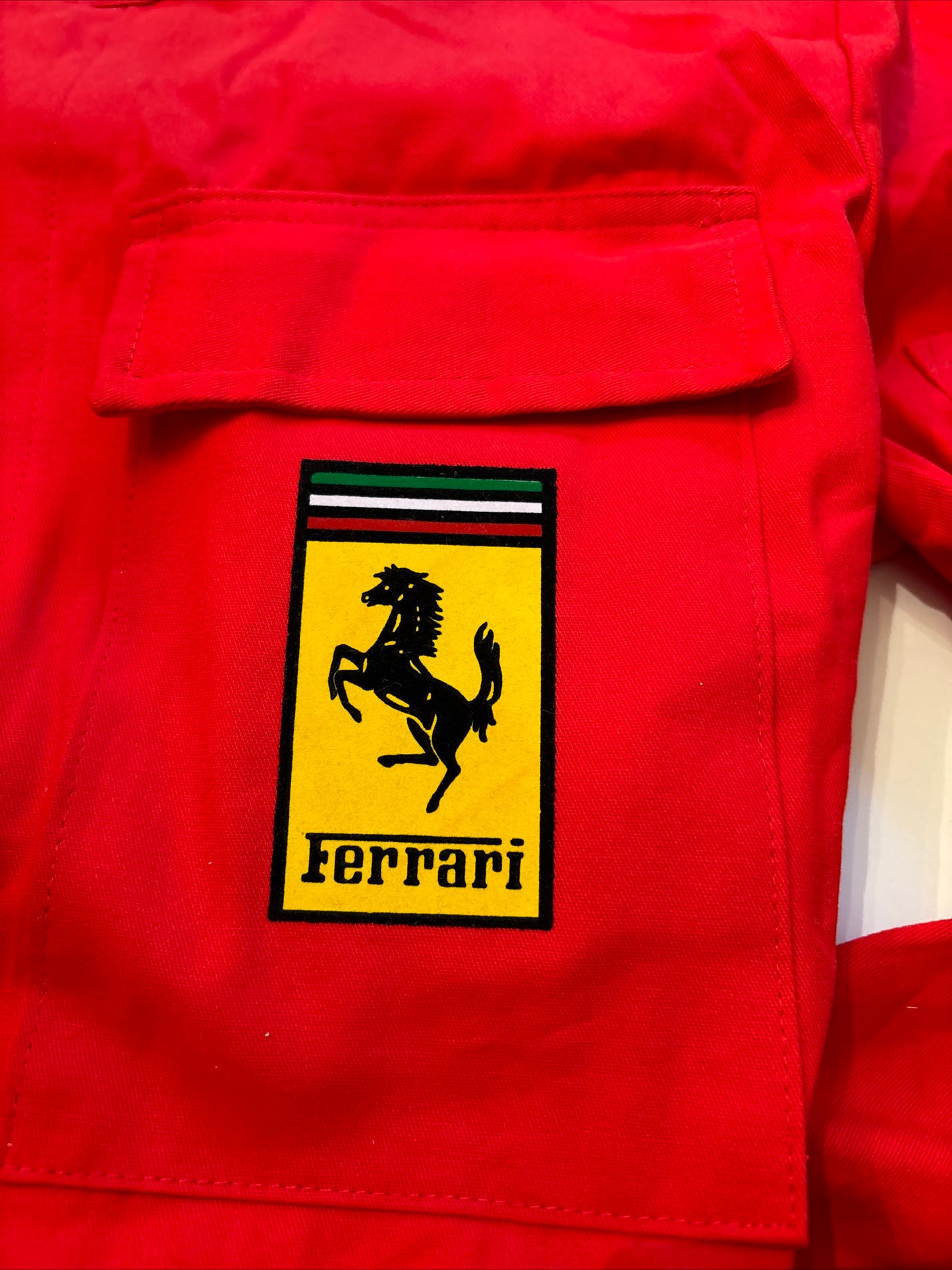 Official Toma Ferrari racing jumpsuit