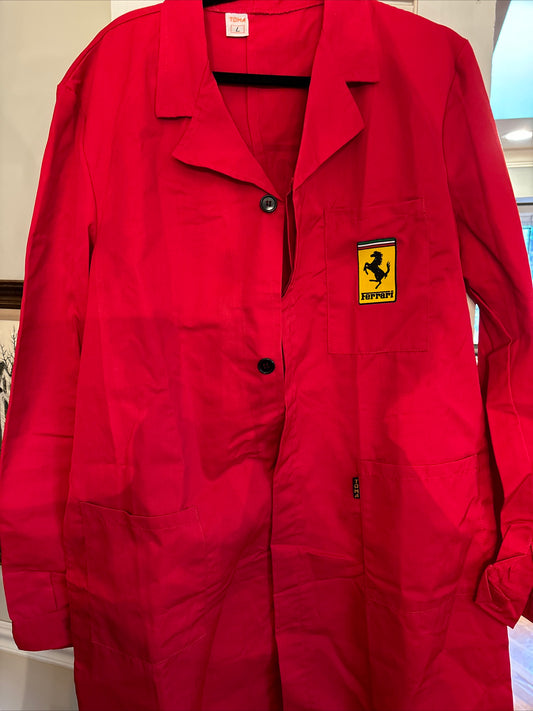 Factory Ferrari assembly line smock