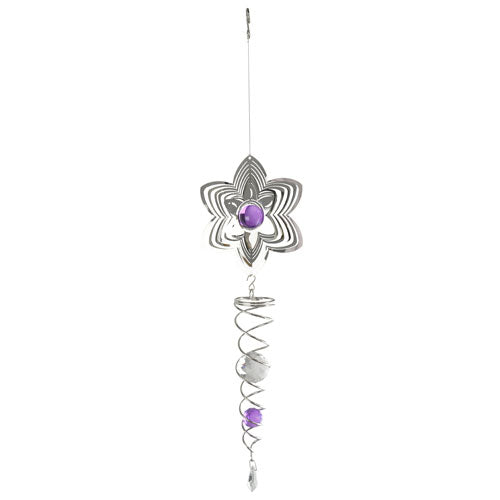 Suncatcher Flower Purple